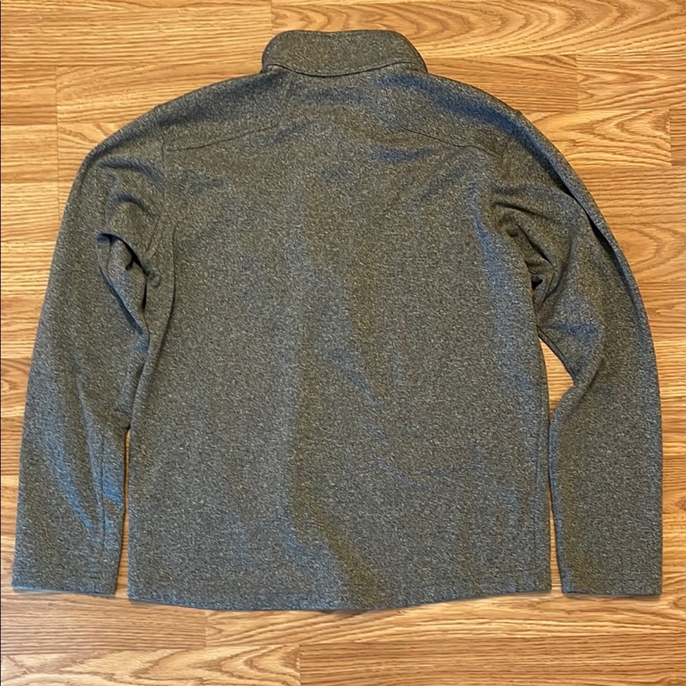 Eddie Bauer Charcoal Gray Quarter-Zip First Ascent Men’s S - Picture 9 of 12